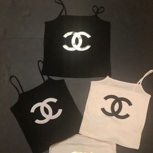 CHUNEL CROP TOP TANKS